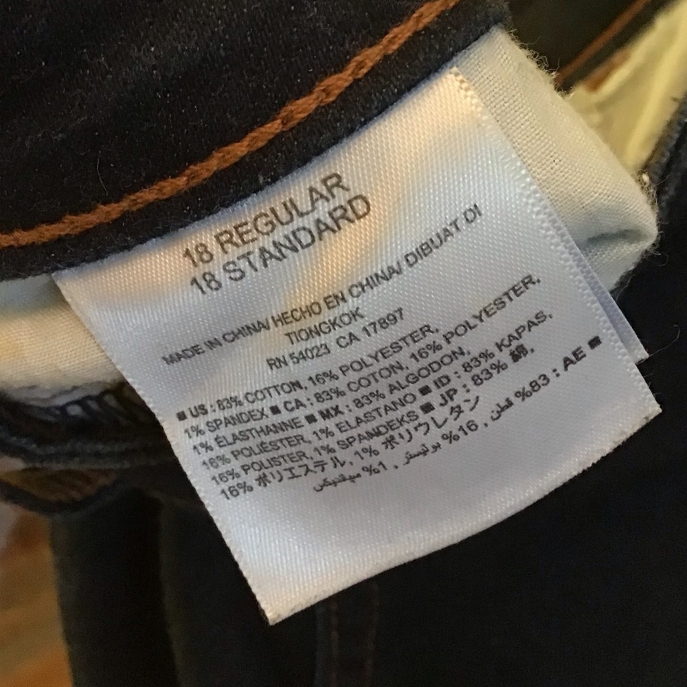 Old Navy Rockstar Mid-Rise Jeans Sz 18 - Picture 8 of 8